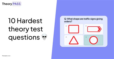 theory test hard questions 2019|50 hardest theory test questions.